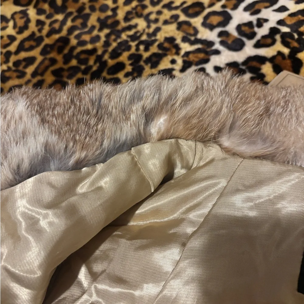 Vintage Rabbit Fur Coat - Picture 7 of 8